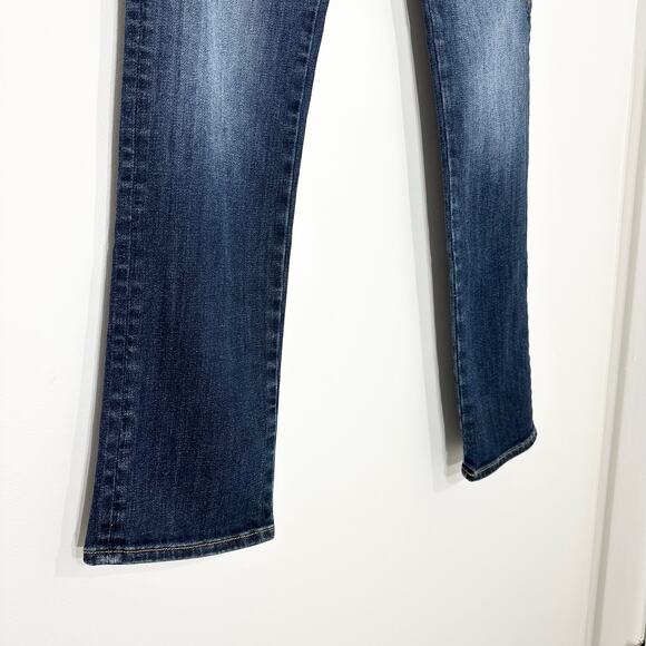 Sundance Driftwood Audrey Cassia Embroidered Floral Jeans | Dark Wash | SZ 28 - Picture 10 of 14